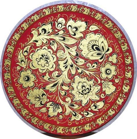 Оригинал схемы вышивки «Хохлома» (№76055) - Вышивка крестом