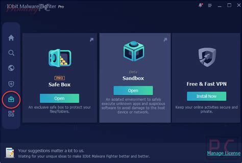 Iobit Malware Fighter 10 Pro License Key Free