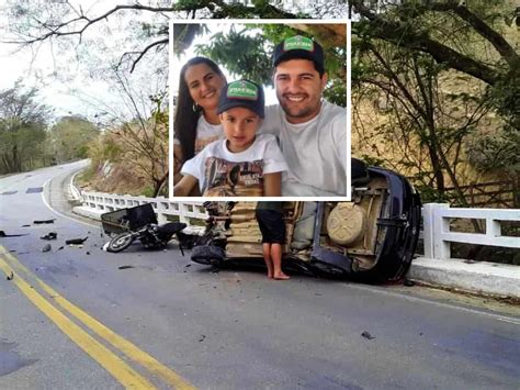 Pai E Filho Morrem Em Acidente De Moto Em Barra De S O Francisco Nova