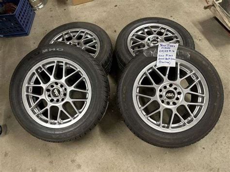 New Kumho 215/55R 16 tires w/ASA rims, rims fit - Legacy Auction Company