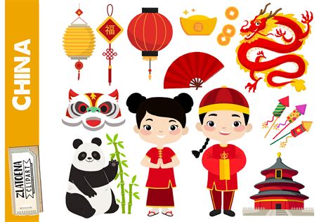 Chinese Clipart Asian Clip Art China Graphic by Zlatoena Clipart ...