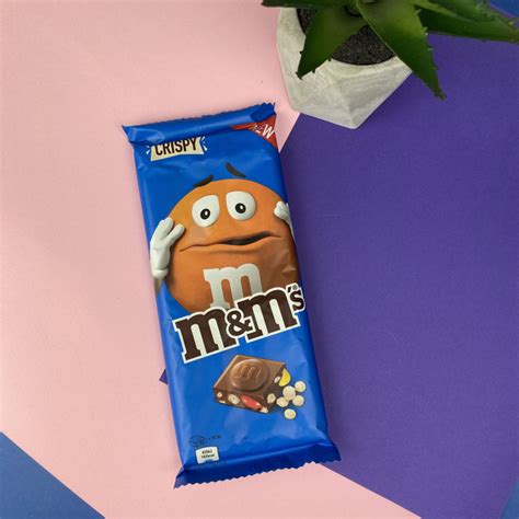 Шоколад M&M's Crispy с хрустящими криспами и цветным драже 165 г ...