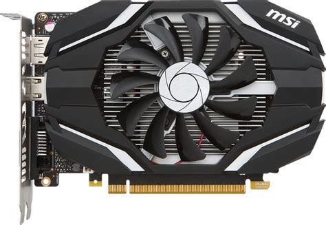 Характеристики Видеокарта MSI NVIDIA GeForce GTX 1050, GTX 1050 2G, 2ГБ ...