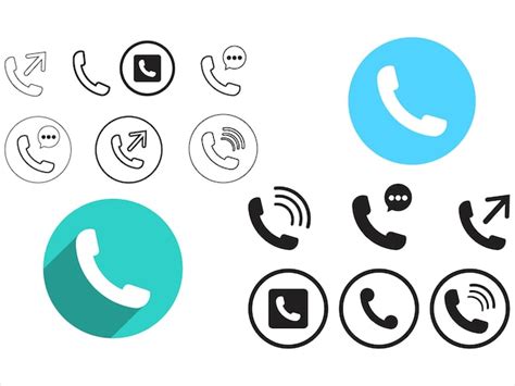 Premium Vector Phone Call Icon Vector Vector Illustration