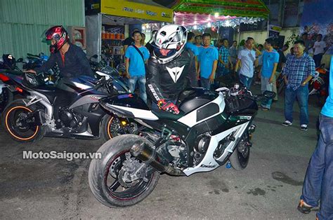 Ảnh dàn xe moto pkl tại Sinh nhật Naked Team Motosaigon