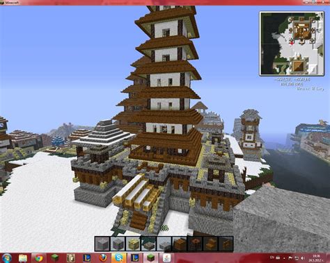 New Japanese Temple Minecraft Project