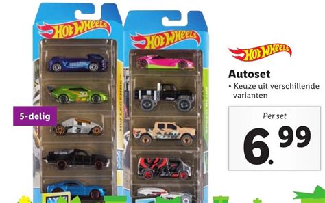 Hot Wheels Autoset Delig Aanbieding Bij Lidl