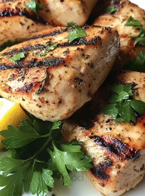 juicy grilled chicken breasts