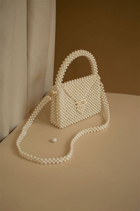 Wedding Designer Bag Bride Clear Purse Fiance Gift Beaded Bridal Custom