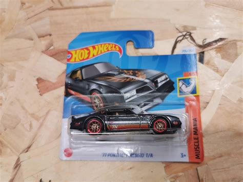 STH HTF40 Super Treasure Hunt 77 Pontiac Firebird T A HOT WHEELS