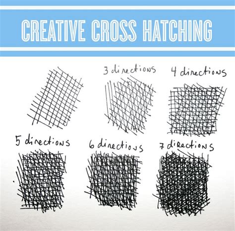 craftsycom express  creativity cross hatching drawing