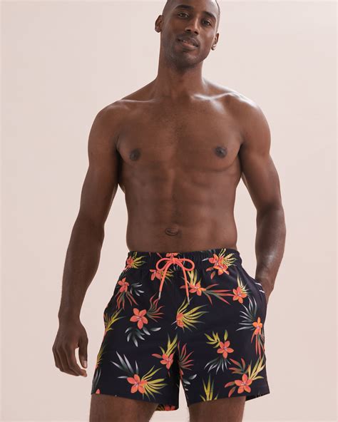 HAMABE Volley Swimsuit Navy Tropics Bikini Village