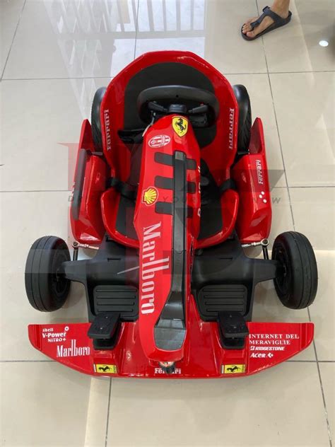 Ninebot Red Ferrari Go Kart electric 54v, Hobbies & Toys, Toys & Games ...