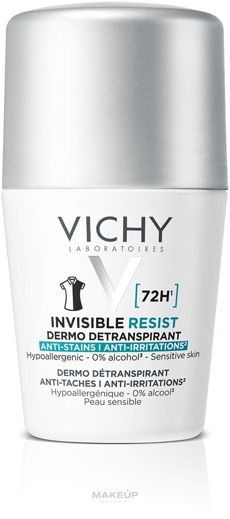Vichy Deo Invisible Resist 72H - Дезодорант рол-он със 72 часово ...