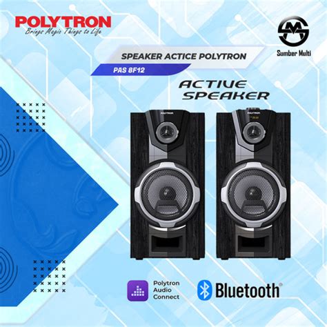 Jual Polytron Speaker Aktif Pas8f12 Pas 8f12 Pas 8 F 12 New Kota