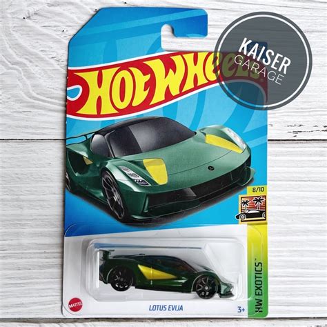 Hot Wheels Lotus Evija Green Shopee Malaysia