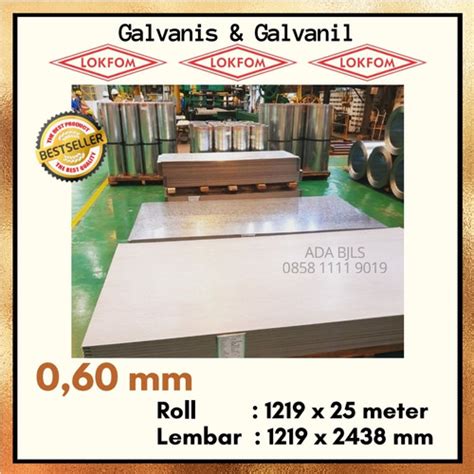 Jual Bjls Lokfom Galvanis And Galvanil 060 Mm Roll Kota Tangerang