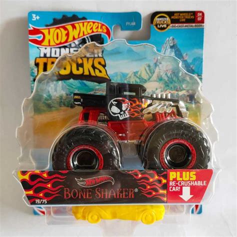 Jual Hot Wheels Hotwheels Monster Trucks Truck Bone Shaker Crushable Car Di Seller Kekai Shop