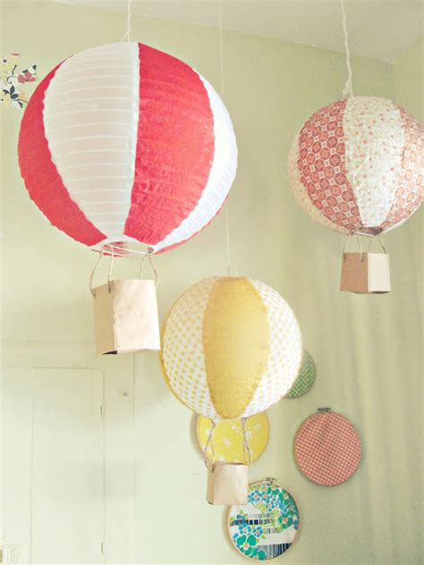 The Joyeful Journey Diy Paper Lantern Hot Air Balloons