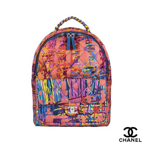 Chanel Graffiti Multicolored Summer 2018 Backpack | Rich Diamonds