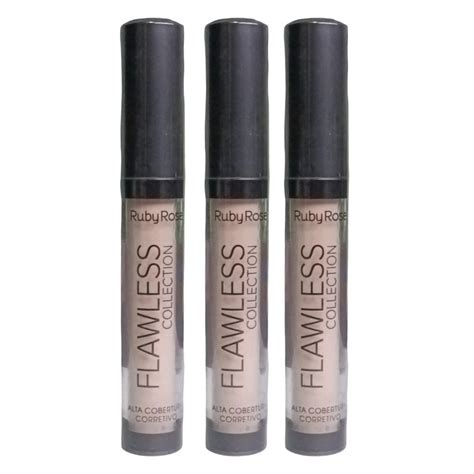 Corretivo Liquido Flawless Collection Nude Ruby Rose Dj Cosm Ticos