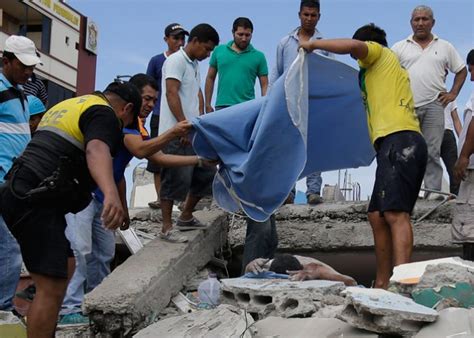 Cifra De Muertos Por Terremoto En Ecuador Asciende A Tn Tv