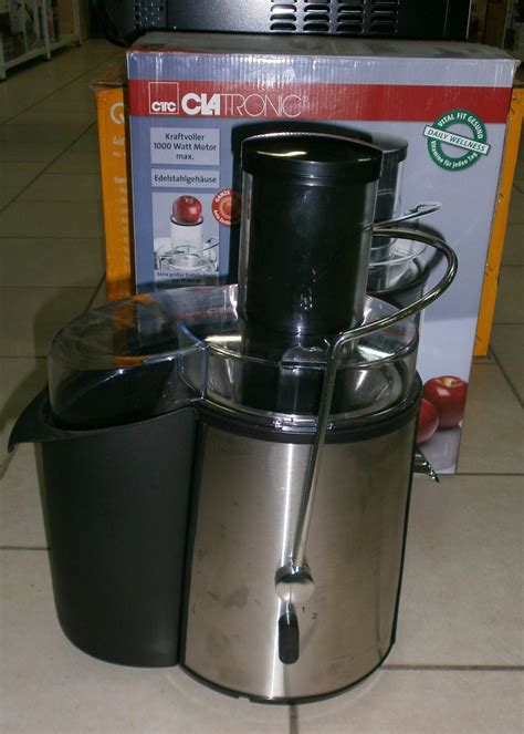 Новая немецкая центрифужная соковыжималка из Германии Clatronic AE3532 ...