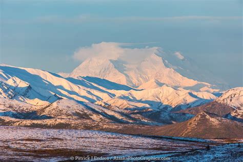 Alaskaphotographics Alpenglow On Mt Denali