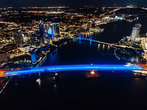 Driving Directions to Jacksonville Florida at Night