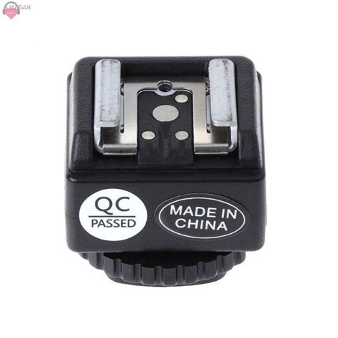 Hot Shoe Converter Adapter Pc Sync Port Kit Nikon Canon Shopee Thailand