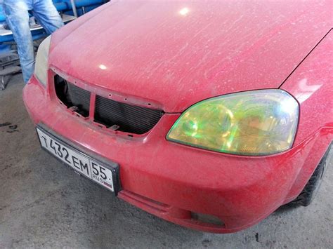 Покрашена передняя решетка и зеркала — Chevrolet Lacetti Sedan, 1,6 л ...