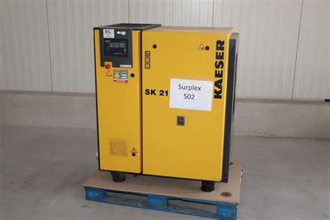 KAESER SK 21 Screw Compressor Buy Used