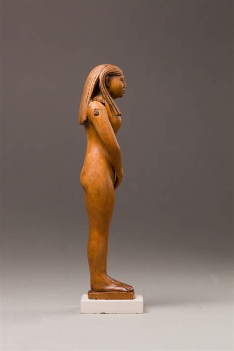 Statuette Of A Nude Woman With Moveable Arms One Missing Third Intermediate Period The