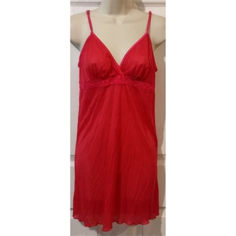 Cinema Etoile Intimates Sleepwear Vintage Cinema Etoile Hot Pink Sheer Sexy Striped