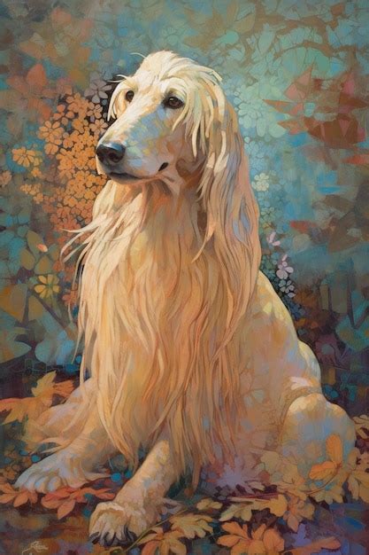 Premium Ai Image A Painting Of A Dog Named Person