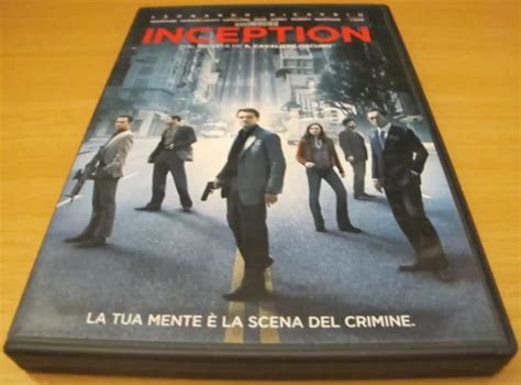 Inception Christopher Nolan Leonardo Dicaprio Dvd Imbustato