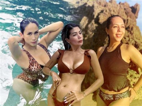 Hot Sexy Dina Bonnevie Bikini Pics