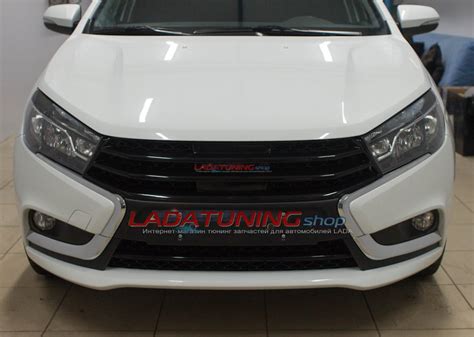 Решетка радиатора Лада Веста люкс без значка. — LadaTuningShop на DRIVE2
