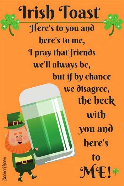 Digital Ebook 50 Irish Blessings Proverbs Quotes And Toasts Printable