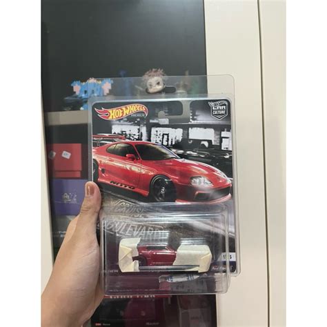Jual Hot Wheels Premium Car Culture Boulevard Cruise Toyota Supra Merah Card Luar Shopee