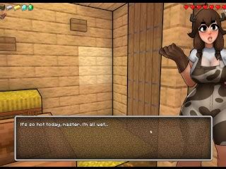 HornyCraft MINECRAFT PORN 无尽游戏 Ep 36 CREEPER 女孩正在享受巨大的震动性高潮 Pornhub