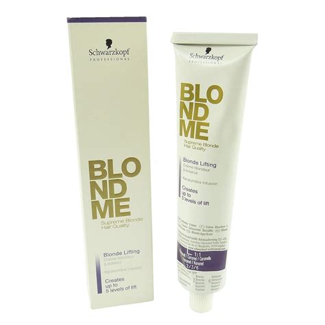 Schwarzkopf BLOND ME Blonde Lifting Eis 60ml Amazon De Kosmetik