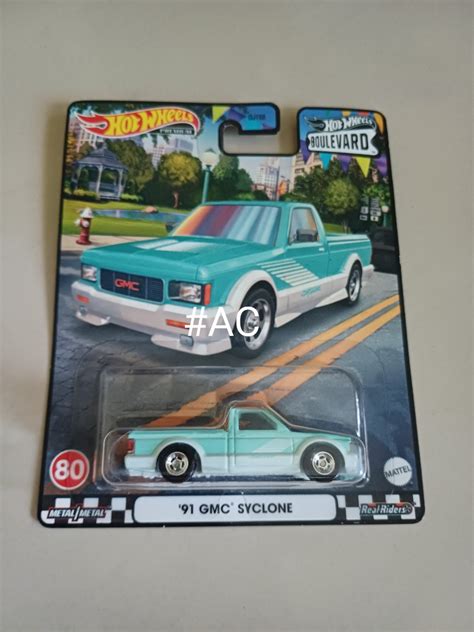 Hot Wheels Gmc Syclone Boulevard Hobbies Toys Toys Games On Carousell