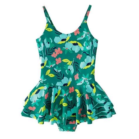 Iefiel Maillot De Bain Robe Fille Enfant Bikini Bretelle Br Silien Jupette Robe De Bain