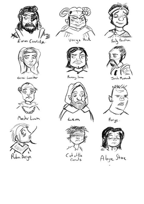 A song of Ice and Fire Characters by Daniel-McCloskey on DeviantArt