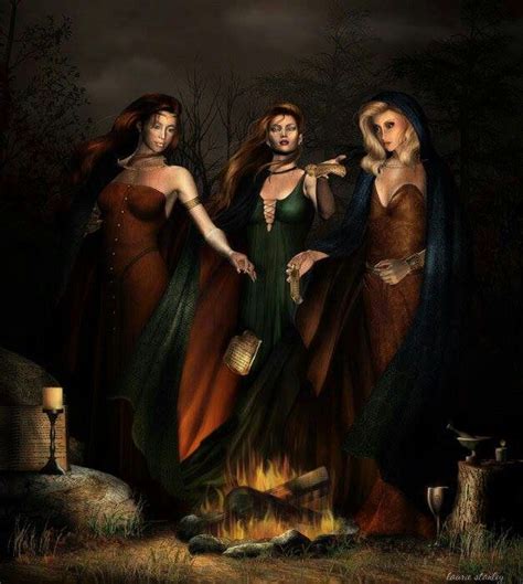 Three Sisters Beautiful Witch Witch Witch Wallpaper