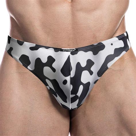 Cut Men Renaissance Bikini Briefs Camo Inderwear