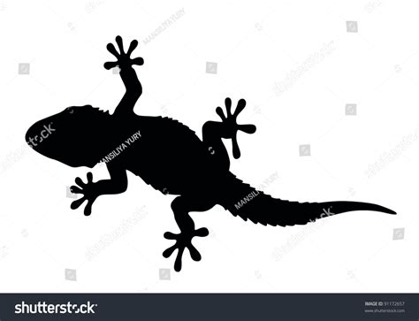 Gecko Vector Stock Vector (Royalty Free) 91172657 | Shutterstock