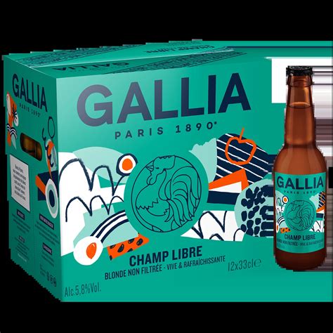 Grossiste Bi Re Blonde Non Filtr E Champ Libre X Cl Gallia