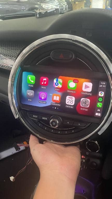 Mini Cooper F55f56f57 Nbt Evo Id6 Head Unit Upgrade Car Accessories